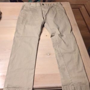 J Crew Slim Khakis 31/32